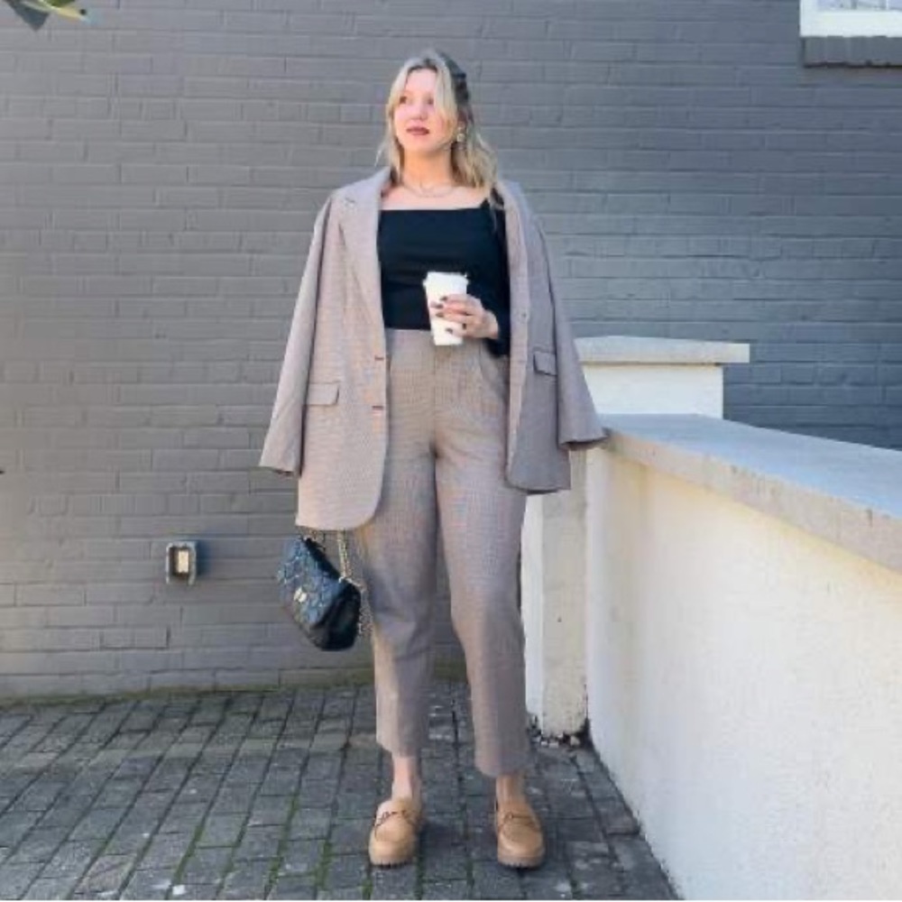 NWT Tapered Leg Trousers